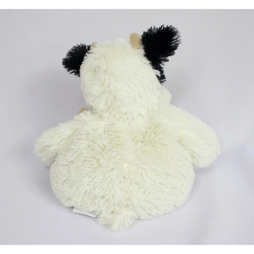 Warmies‎ Black and White Cow Microwavable Plush Stuffed Animal Stress Relief 13